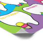 教室の歯割図ポスターキャンディテーマ ポスター (角)