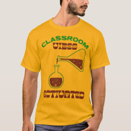 教室の活気は最高 教師 Tシャツ