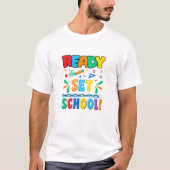 教室の装飾 成長思考度 生徒ポスター Tシャツ (正面)