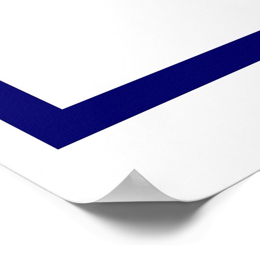 教室の規則 ポスター (角)