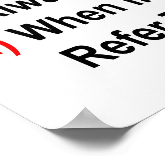 教室の規則 ポスター (角)