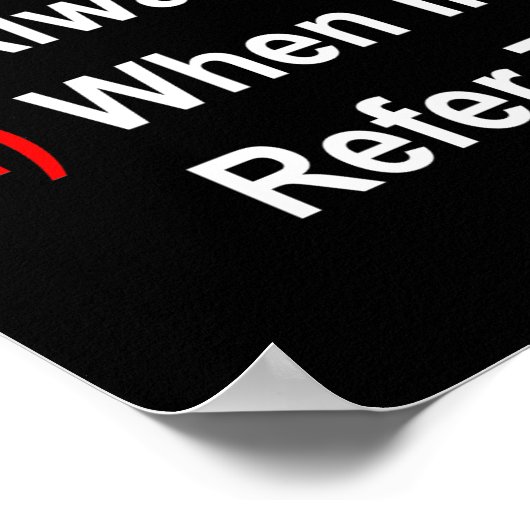 教室の規則（暗） ポスター (角)