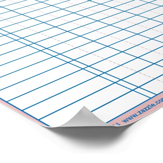 教室の観客用の壁ポスター ポスター (角)