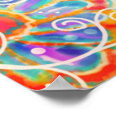 教室の遠くにポスターを貼る ポスター (角)