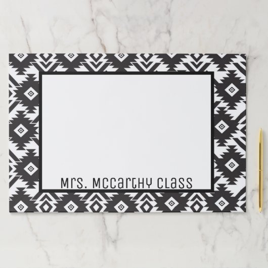 教室または作業使い捨てランチョンマット、紙パッド ペーパーパッド (インサイチュ)