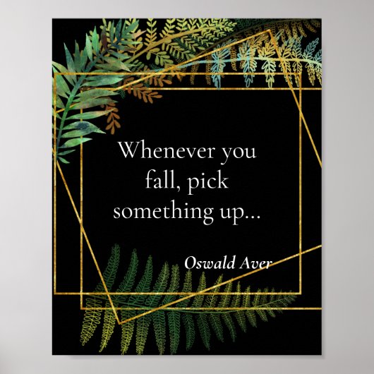 教室やオフィスのポスターのモチベーション・フレーズ ポスター (正面)