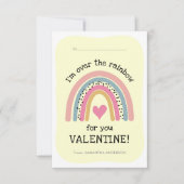 教室カードレインボー友情バレンタイン (正面)