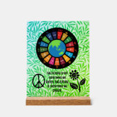 教室クール感動的でのOfficeホームへのプレゼント アクリルサイン (正面)