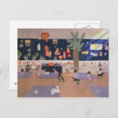 教室ダービー1985 ポストカード (正面/裏面)