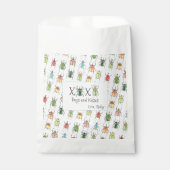 教室バレンタインのバグXOXOハグとキス フェイバーバッグ (正面)