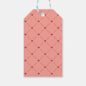 教室バレンタインデーのための男の子のモンスターギフトラベル ギフトタグ (裏面)