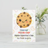 教室バレンタインデーのカード (スタンド正面)