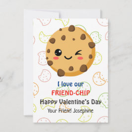 教室バレンタインデーのカード