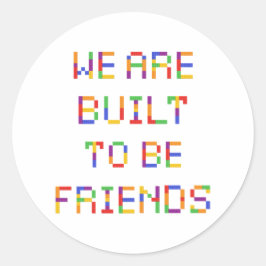 教室バレンタインデー ラウンドシール