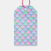 教室バレンタインパーソナライズされたの人魚 ギフトタグ (裏面)