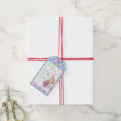 教室バレンタインパーソナライズされたの人魚 ギフトタグ (より糸付き)