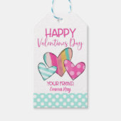 教室バレンタインメッセージカード ギフトタグ (正面)