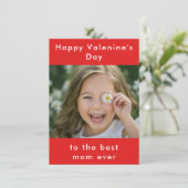 教室バレンタイン，フォトカード，バレンタインのカード シーズンカード (スタンド正面)