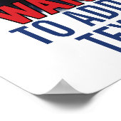 教室ポスター:ここにテキストを追加 ポスター (角)