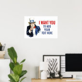 教室ポスター：ここにテキストを追加 ポスター (ホームオフィス)