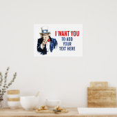 教室ポスター：ここにテキストを追加 ポスター (キッチン)