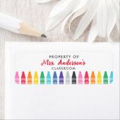 教室ラベルのプロパティ ラベル (インサイチュ)