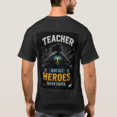 教室以上のところで活躍する先生へのギフト  Tシャツ (裏面)