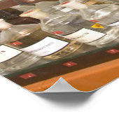 教室内の理科学生 ポスター (角)