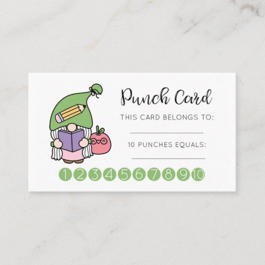 教室奨励金カード 名刺 (正面)