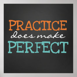 教室学校先生引用文Chalkboardポスター ポスター