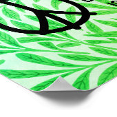 教室感動的オフィスホームウォールアートカスタム ポスター (角)