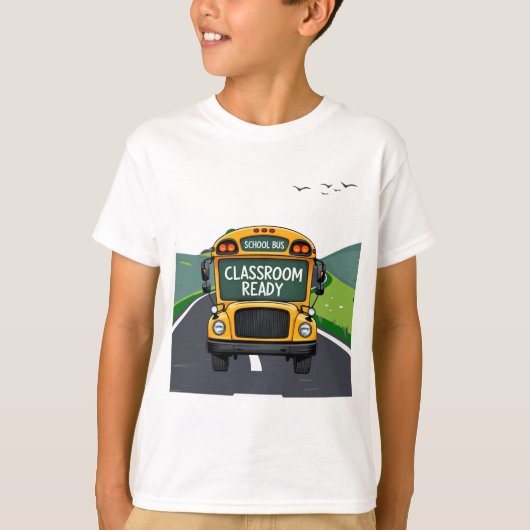 教室準備万端 - 先生への感謝ギフト Tシャツ (正面)