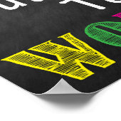 教室用やる気を起こさせるポスター ポスター (角)