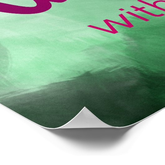 教室用やる気を起こさせるポスター ポスター (角)