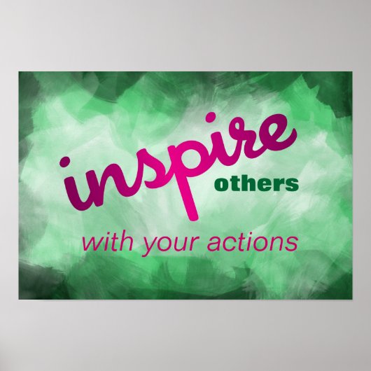 教室用やる気を起こさせるポスター ポスター (正面)