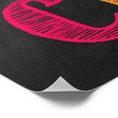 教室用やる気を起こさせるポスター ポスター (角)