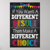 教室用やる気を起こさせるポスター ポスター (正面)