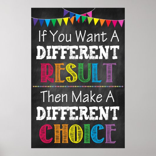 教室用やる気を起こさせるポスター ポスター (正面)