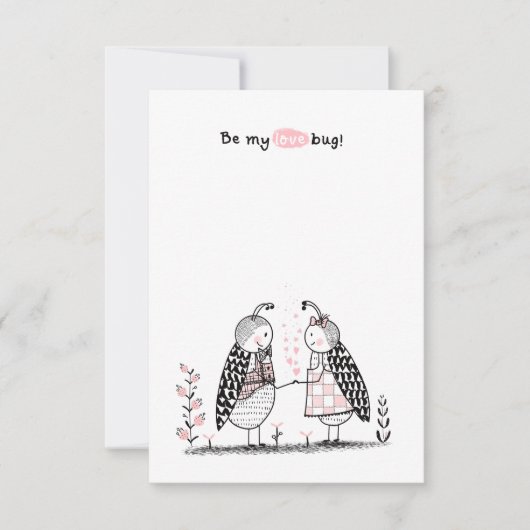 教室用バレンタインカード ノートカード (正面)