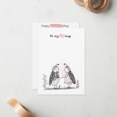 教室用バレンタインカード ノートカード (正面/裏面インサイチュ)