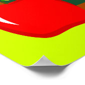 教室用パーソナライズされたポスター ポスター (角)