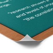 教室用ポスター：因果関係 ポスター (角)