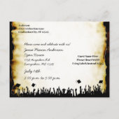 教室長招待状 インビテーションポストカード (裏面)