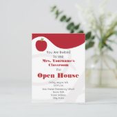 教室/学校オープンハウス- Red Apple 招待状 (スタンド正面)