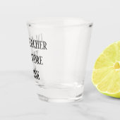 教師だから飲んでる ショットグラス (右)