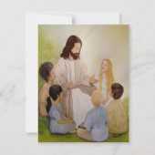 教師とカテキスタのための祈りのカード ノートカード (正面)