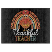 教師に感謝する恵まれた学校 カッティングボード (正面)