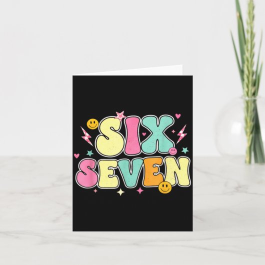 教師のための67シャツ 教師 メム 六七 カード (正面)