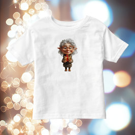 教師のクリスマスエルフ幼児用Tシャツ トドラーTシャツ