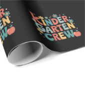 教師の新学期 幼稚園チーム ラッピングペーパー (ロールコーナー)